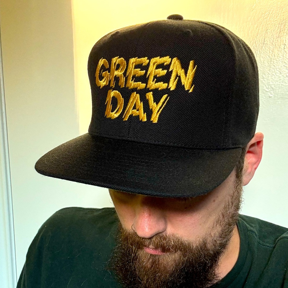 Green Day Snapback Hat - Summer Tour 2021 - Punk Rock - One Size